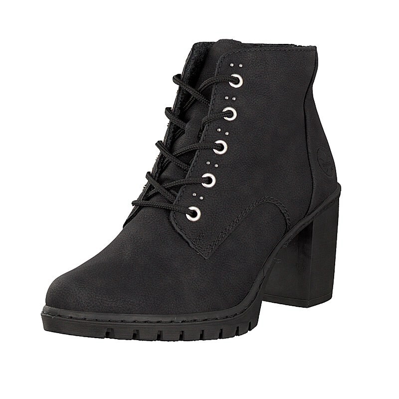 Botins Rieker Y2513-00 Para Mulher - Pretas